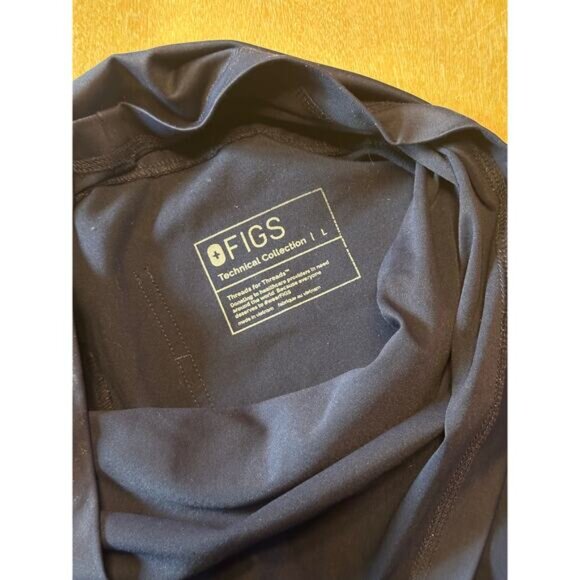 Figs Zamora Maternity Jogger Scrub Pants NAVY BLUE Large - Picture 3 of 5